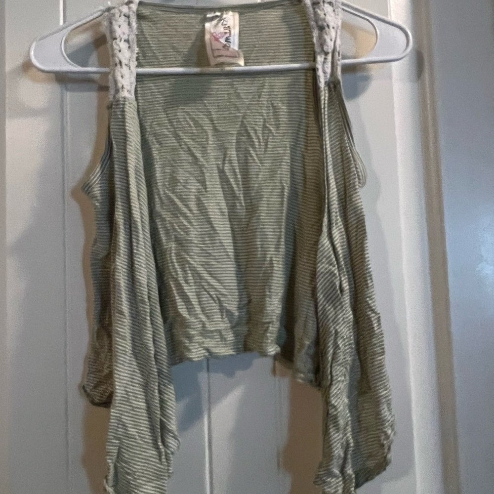 Vest cardigan!